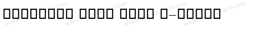 Flankirk Bold cond B字体转换